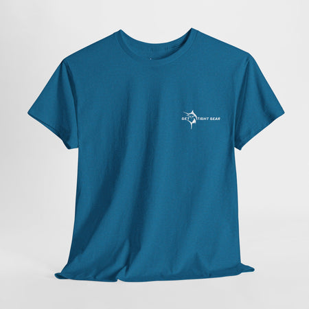 Get Tight Gear Fishing Themed Tee for Outdoors Enthusiasts, Perfect for Summer Adventures, Gift for Fishermen, Casual Wear, Eco - friendly Cotton T-shirt - Get Tight Gear