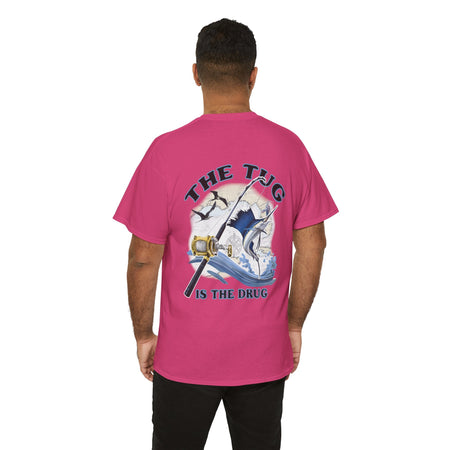 Get Tight Gear Fishing Themed Tee for Outdoors Enthusiasts, Perfect for Summer Adventures, Gift for Fishermen, Casual Wear, Eco - friendly Cotton T-shirt - Get Tight Gear