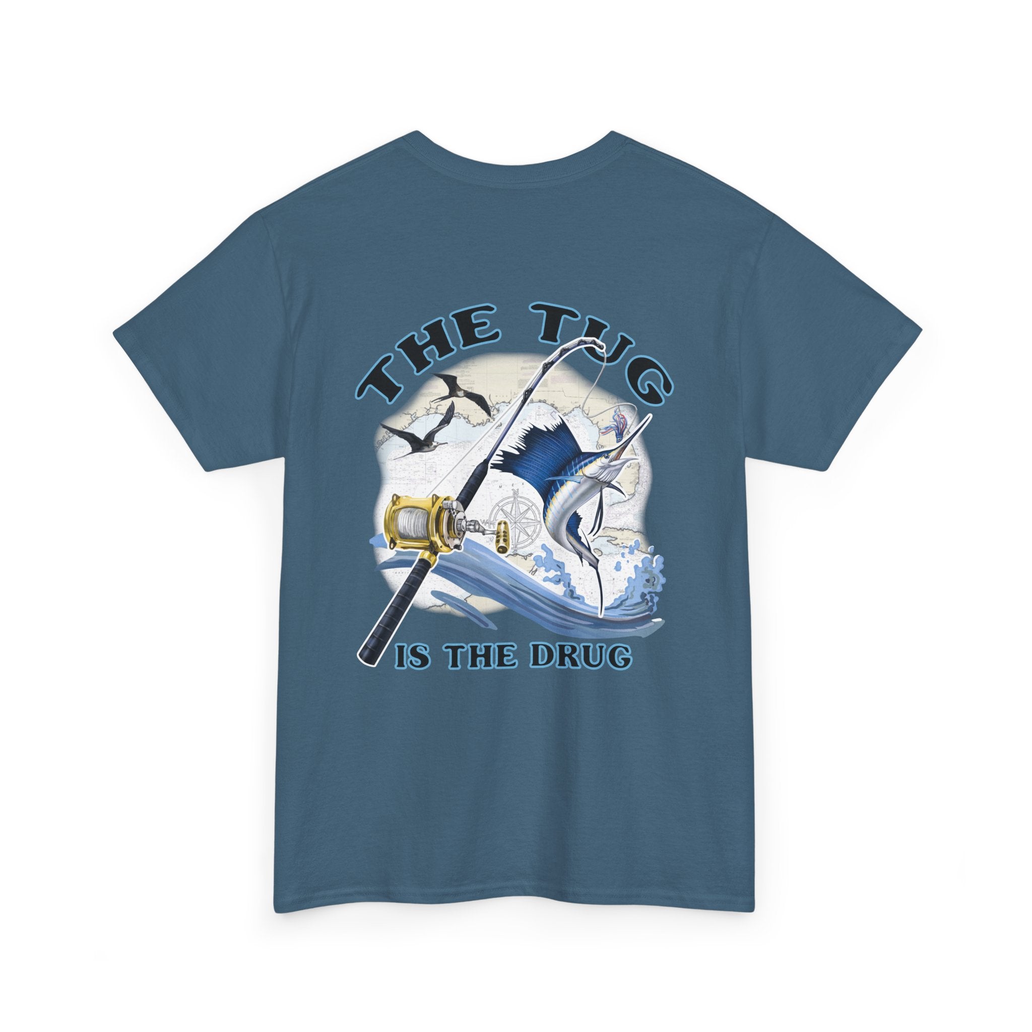 Get Tight Gear Fishing Themed Tee for Outdoors Enthusiasts, Perfect for Summer Adventures, Gift for Fishermen, Casual Wear, Eco - friendly Cotton T-shirt - Get Tight Gear