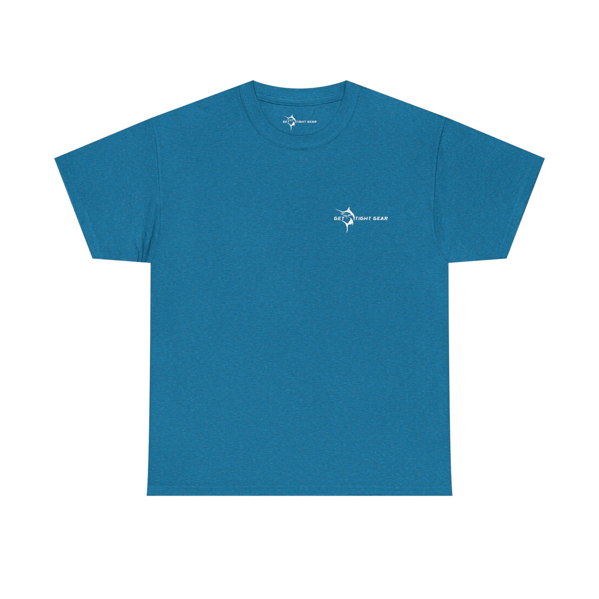 Get Tight Gear Fishing Themed Tee for Outdoors Enthusiasts, Perfect for Summer Adventures, Gift for Fishermen, Casual Wear, Eco - friendly Cotton T-shirt - Get Tight Gear
