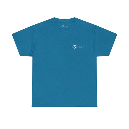 Get Tight Gear Fishing Themed Tee for Outdoors Enthusiasts, Perfect for Summer Adventures, Gift for Fishermen, Casual Wear, Eco - friendly Cotton T-shirt - Get Tight Gear