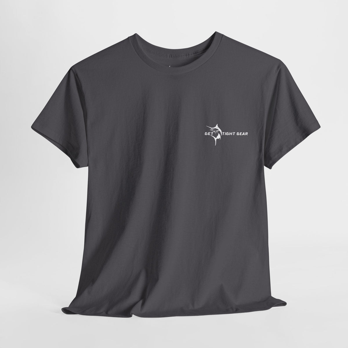 Get Tight Gear Fishing Themed Tee for Outdoors Enthusiasts, Perfect for Summer Adventures, Gift for Fishermen, Casual Wear, Eco - friendly Cotton T-shirt - Get Tight Gear