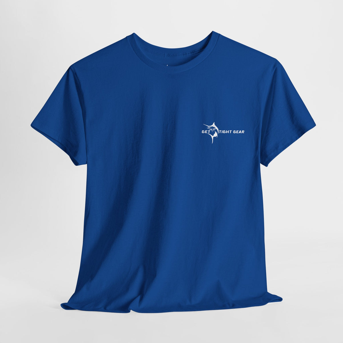 Get Tight Gear Fishing Themed Tee for Outdoors Enthusiasts, Perfect for Summer Adventures, Gift for Fishermen, Casual Wear, Eco - friendly Cotton T-shirt - Get Tight Gear