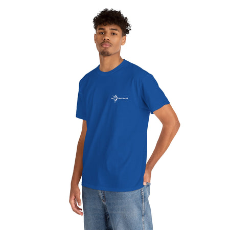 Get Tight Gear Fishing Themed Tee for Outdoors Enthusiasts, Perfect for Summer Adventures, Gift for Fishermen, Casual Wear, Eco - friendly Cotton T-shirt - Get Tight Gear