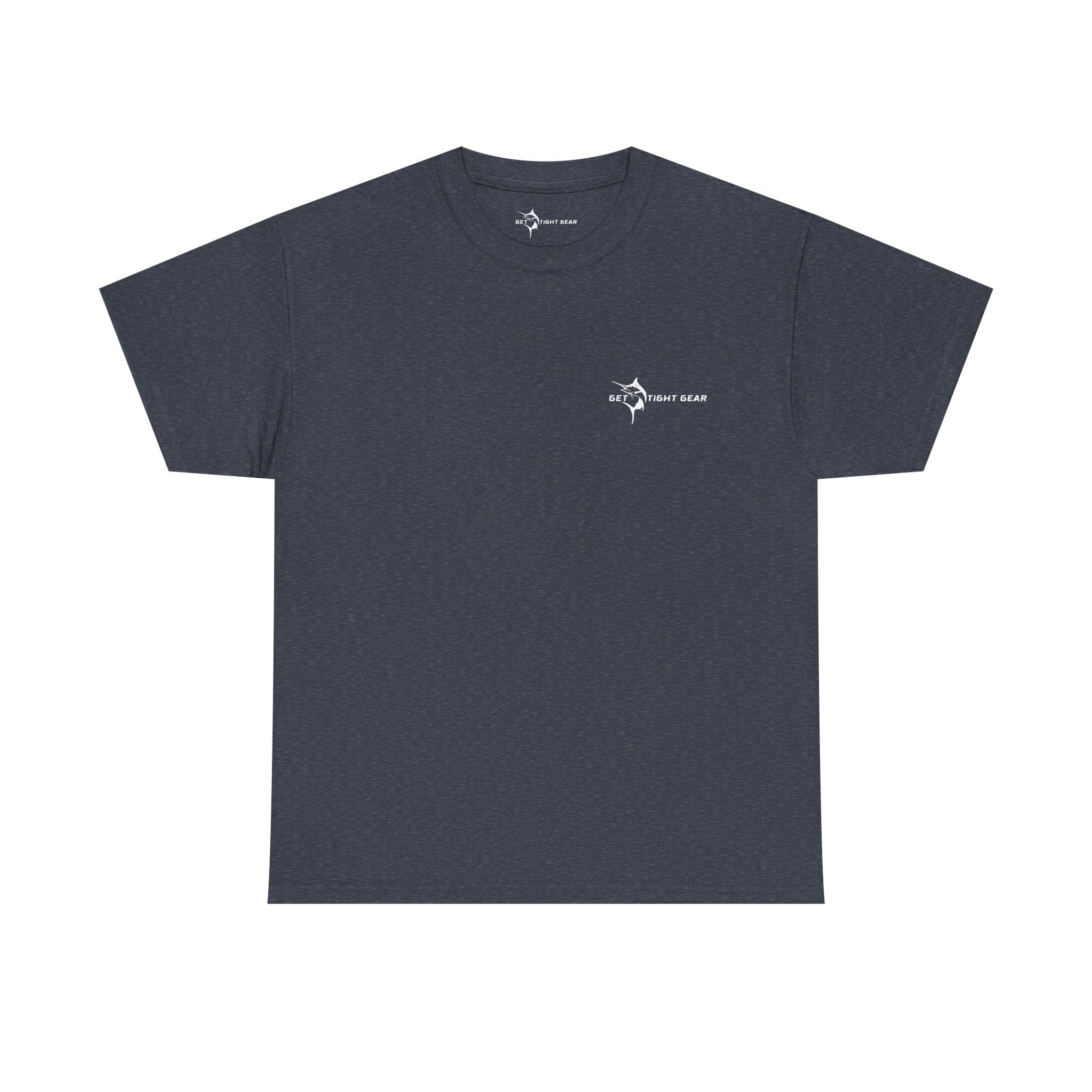 Get Tight Gear Fishing Themed Tee for Outdoors Enthusiasts, Perfect for Summer Adventures, Gift for Fishermen, Casual Wear, Eco - friendly Cotton T-shirt - Get Tight Gear