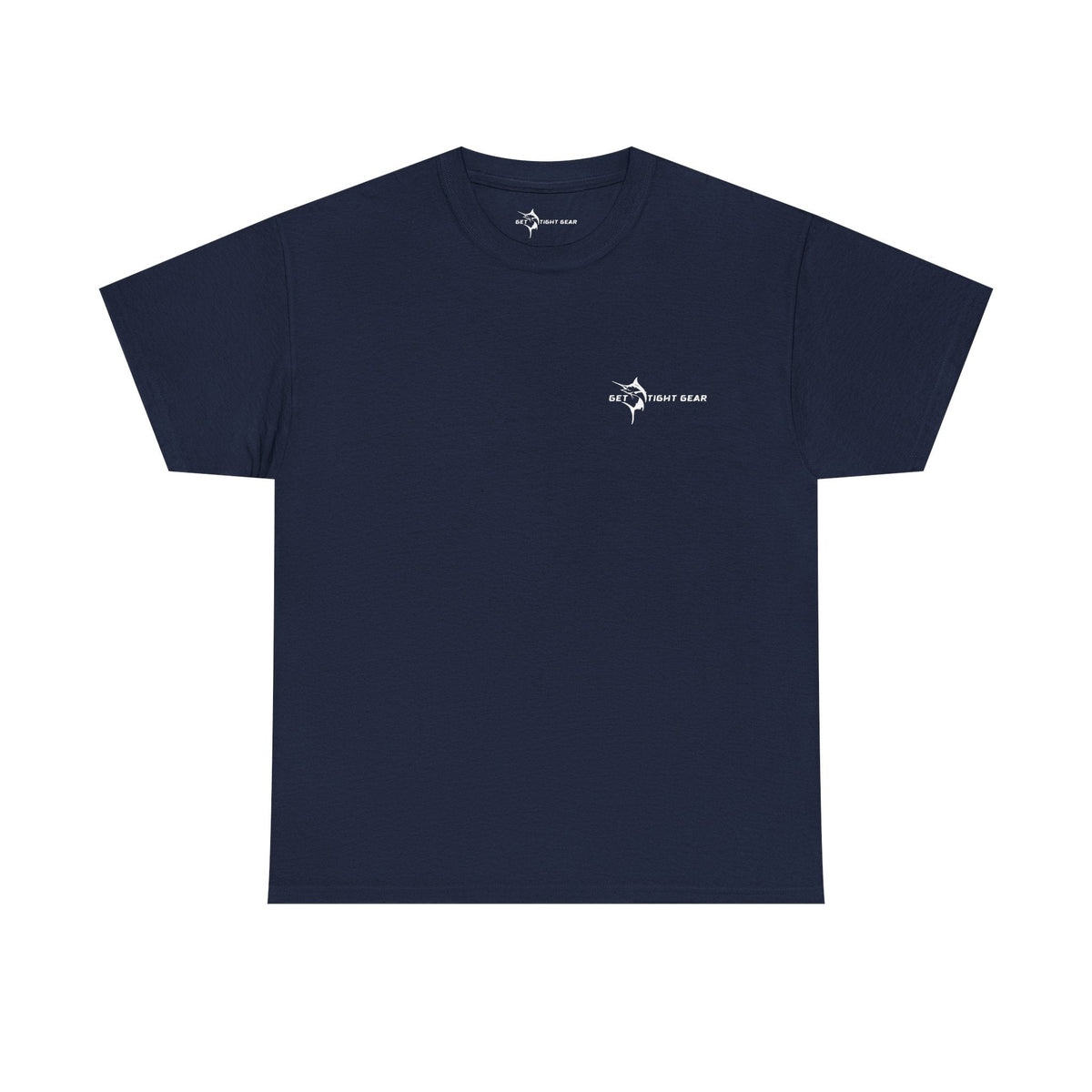 Get Tight Gear Fishing Themed Tee for Outdoors Enthusiasts, Perfect for Summer Adventures, Gift for Fishermen, Casual Wear, Eco - friendly Cotton T-shirt - Get Tight Gear