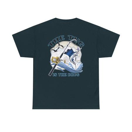 Get Tight Gear Fishing Themed Tee for Outdoors Enthusiasts, Perfect for Summer Adventures, Gift for Fishermen, Casual Wear, Eco - friendly Cotton T-shirt - Get Tight Gear