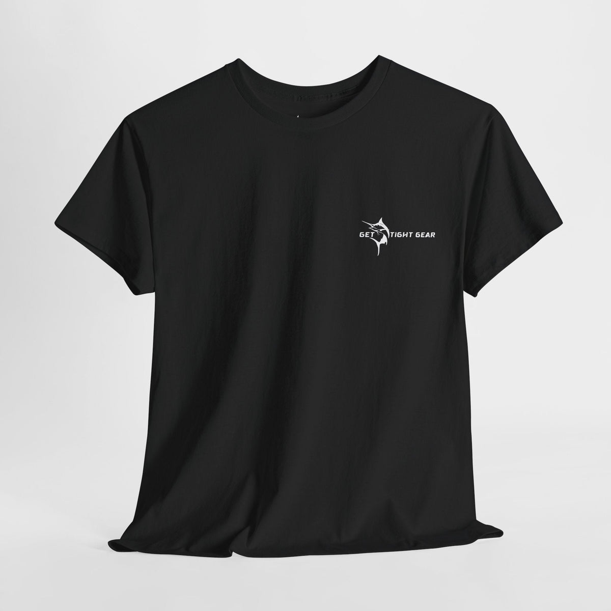 Get Tight Gear Fishing Themed Tee for Outdoors Enthusiasts, Perfect for Summer Adventures, Gift for Fishermen, Casual Wear, Eco - friendly Cotton T-shirt - Get Tight Gear