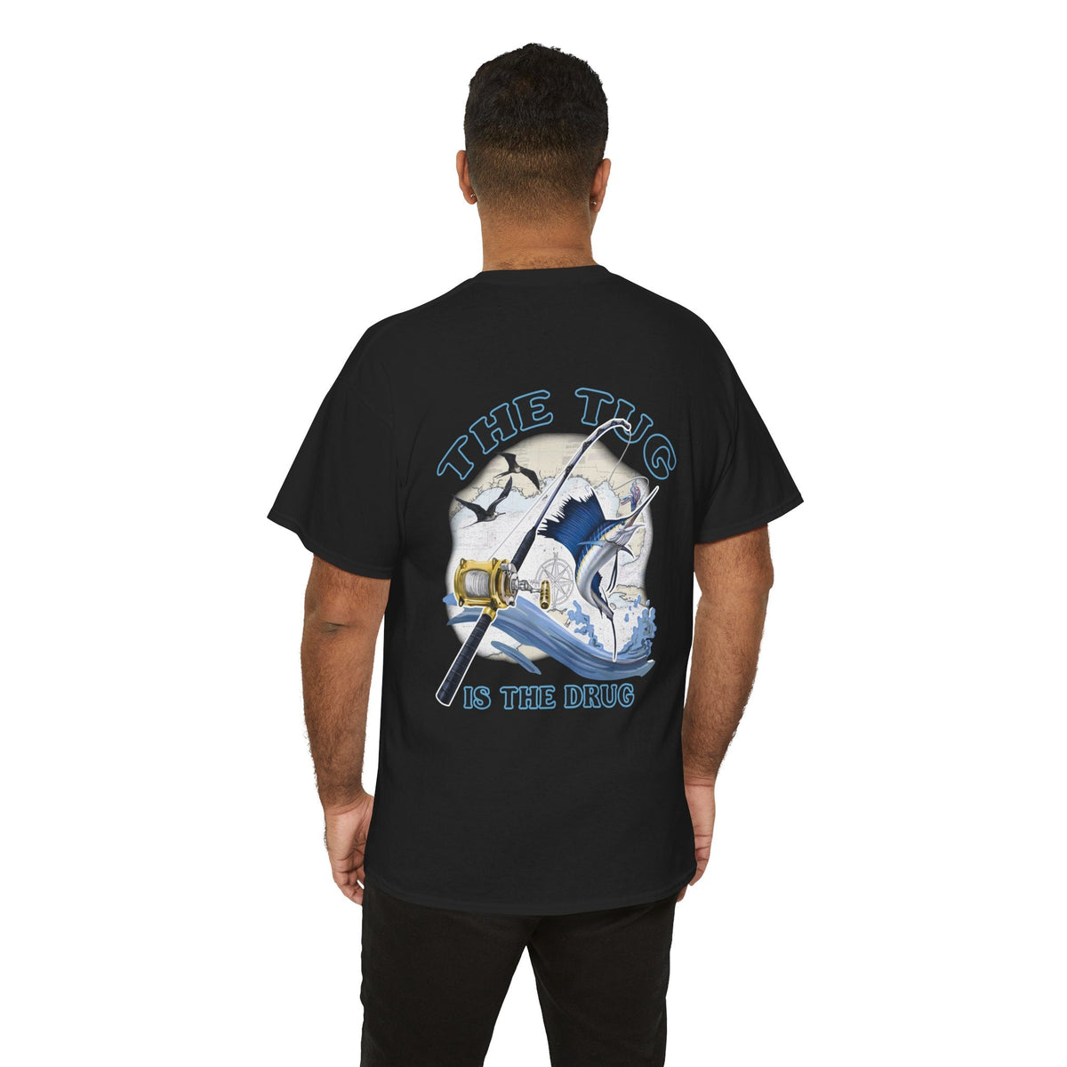 Get Tight Gear Fishing Themed Tee for Outdoors Enthusiasts, Perfect for Summer Adventures, Gift for Fishermen, Casual Wear, Eco - friendly Cotton T-shirt - Get Tight Gear