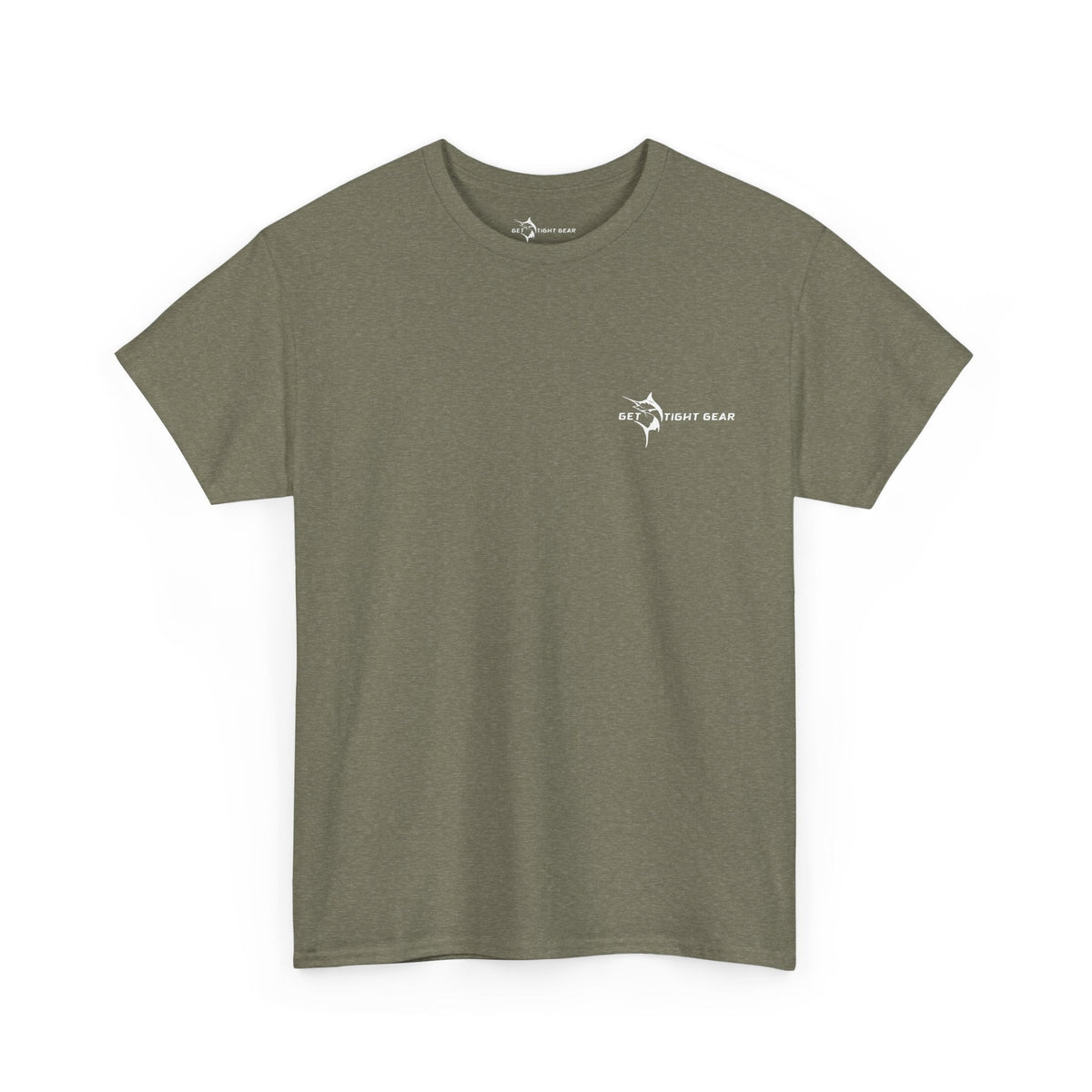 Get Tight Gear Fishing Themed Tee for Outdoors Enthusiasts, Perfect for Summer Adventures, Gift for Fishermen, Casual Wear, Eco - friendly Cotton T-shirt - Get Tight Gear