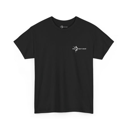 Get Tight Gear Fishing Themed Tee for Outdoors Enthusiasts, Perfect for Summer Adventures, Gift for Fishermen, Casual Wear, Eco - friendly Cotton T-shirt - Get Tight Gear