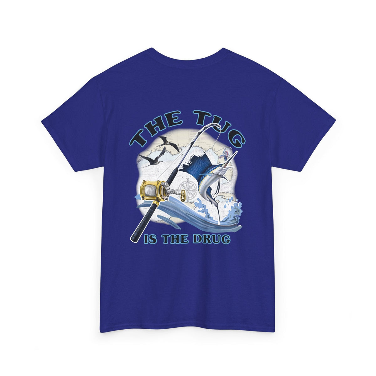 Get Tight Gear Fishing Themed Tee for Outdoors Enthusiasts, Perfect for Summer Adventures, Gift for Fishermen, Casual Wear, Eco - friendly Cotton T-shirt - Get Tight Gear