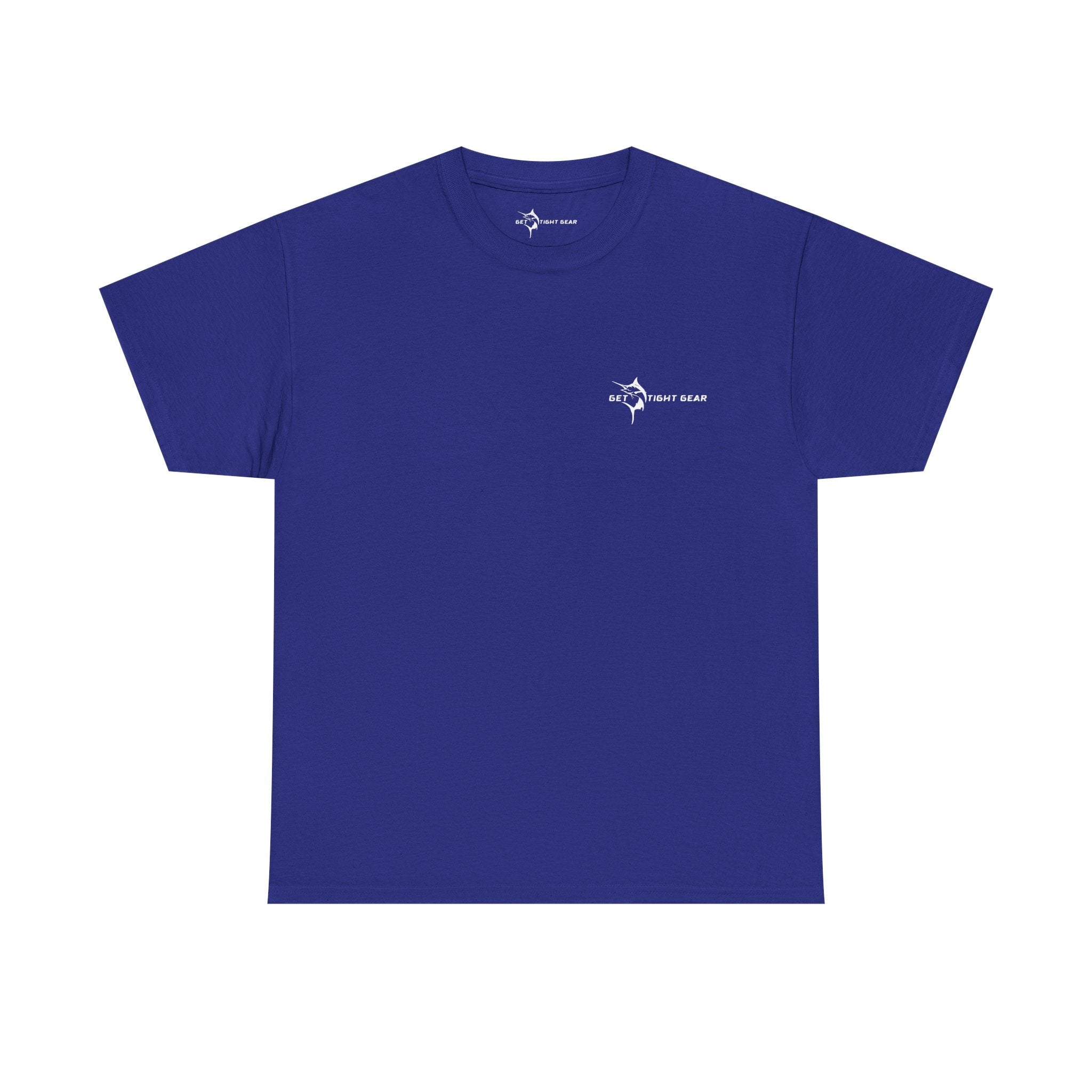Get Tight Gear Fishing Themed Tee for Outdoors Enthusiasts, Perfect for Summer Adventures, Gift for Fishermen, Casual Wear, Eco - friendly Cotton T-shirt - Get Tight Gear