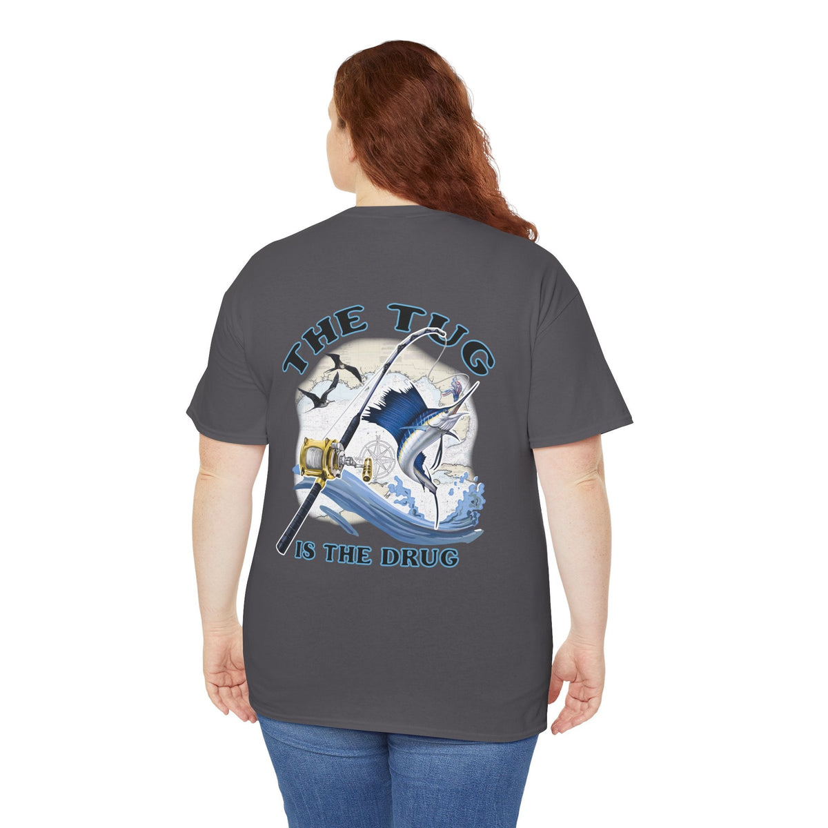 Get Tight Gear Fishing Themed Tee for Outdoors Enthusiasts, Perfect for Summer Adventures, Gift for Fishermen, Casual Wear, Eco - friendly Cotton T-shirt - Get Tight Gear