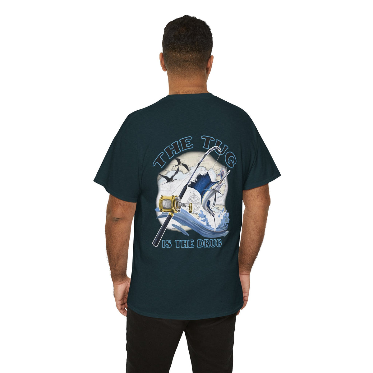 Get Tight Gear Fishing Themed Tee for Outdoors Enthusiasts, Perfect for Summer Adventures, Gift for Fishermen, Casual Wear, Eco - friendly Cotton T-shirt - Get Tight Gear