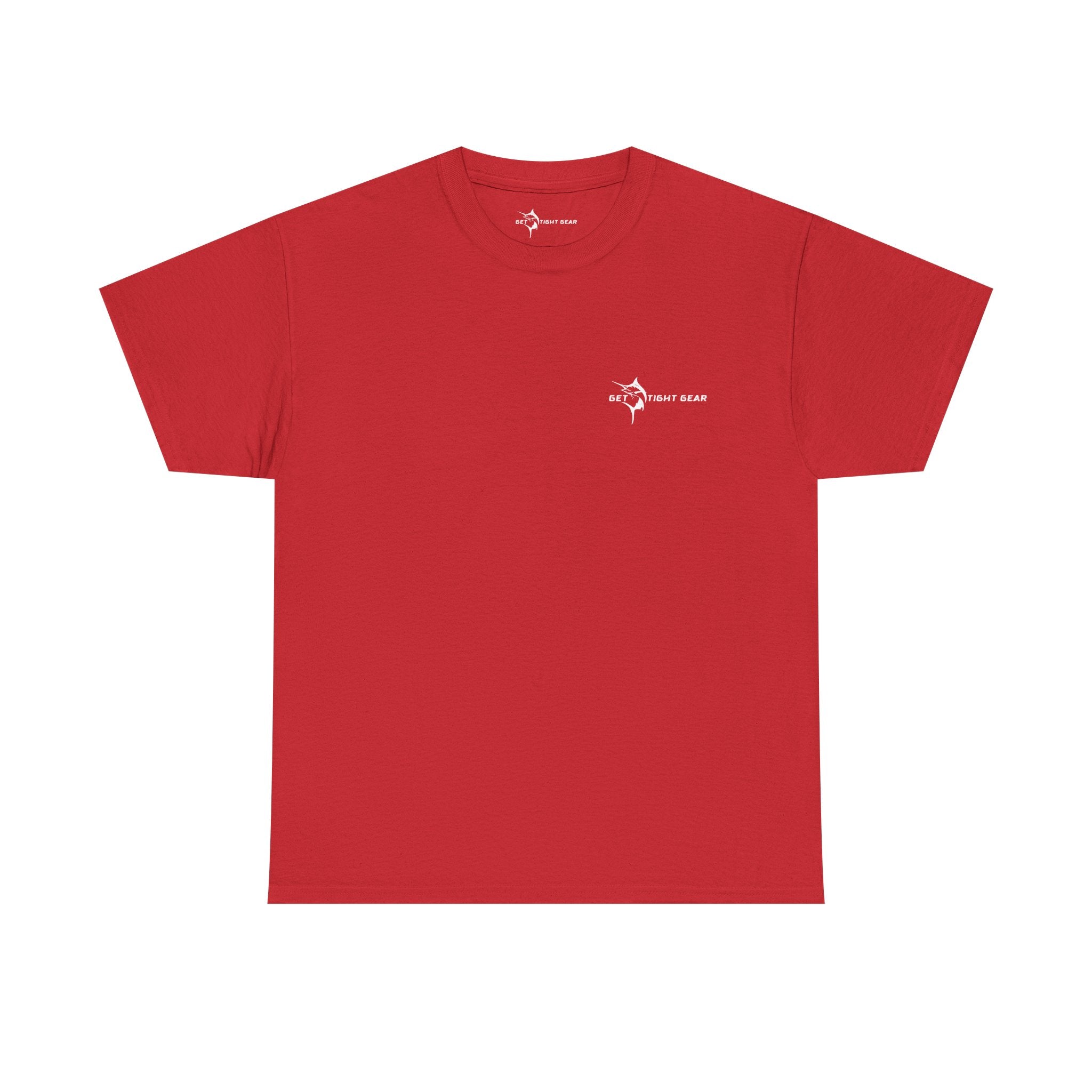 Get Tight Gear Fishing Themed Tee for Outdoors Enthusiasts, Perfect for Summer Adventures, Gift for Fishermen, Casual Wear, Eco - friendly Cotton T-shirt - Get Tight Gear