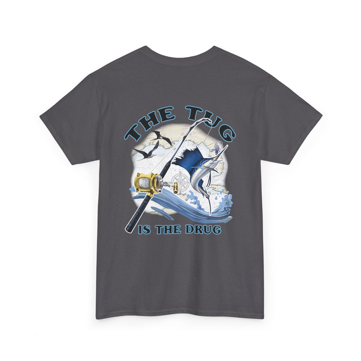 Get Tight Gear Fishing Themed Tee for Outdoors Enthusiasts, Perfect for Summer Adventures, Gift for Fishermen, Casual Wear, Eco - friendly Cotton T-shirt - Get Tight Gear