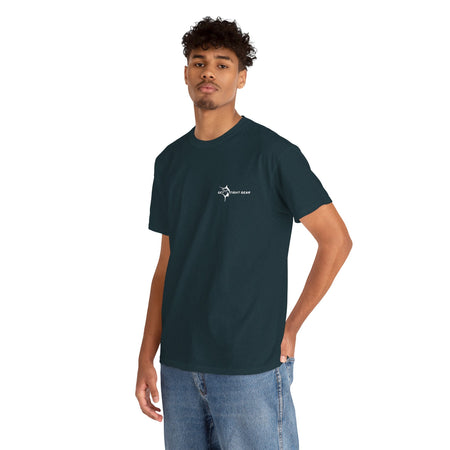 Get Tight Gear Fishing Themed Tee for Outdoors Enthusiasts, Perfect for Summer Adventures, Gift for Fishermen, Casual Wear, Eco - friendly Cotton T-shirt - Get Tight Gear