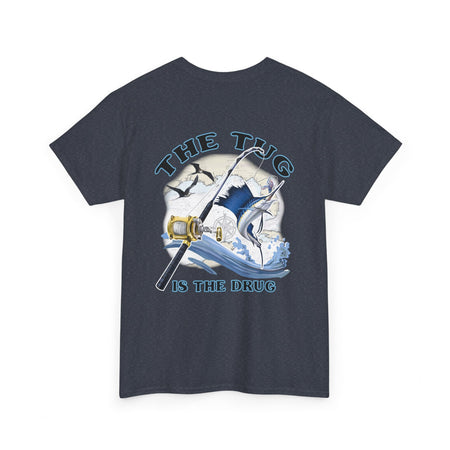 Get Tight Gear Fishing Themed Tee for Outdoors Enthusiasts, Perfect for Summer Adventures, Gift for Fishermen, Casual Wear, Eco - friendly Cotton T-shirt - Get Tight Gear