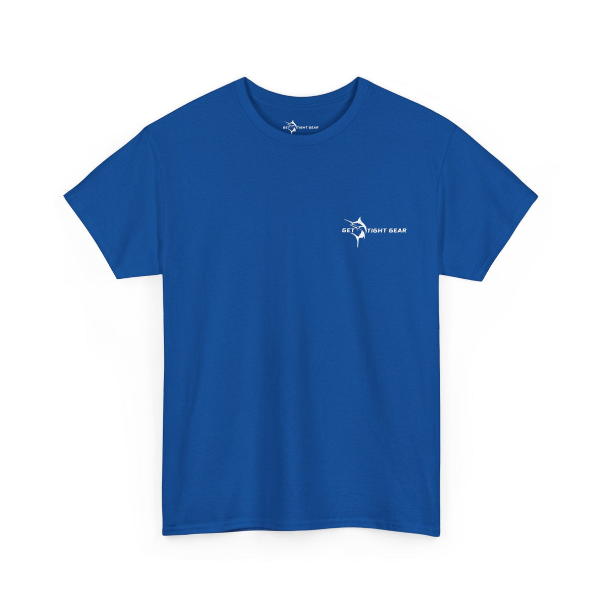Get Tight Gear Fishing Themed Tee for Outdoors Enthusiasts, Perfect for Summer Adventures, Gift for Fishermen, Casual Wear, Eco - friendly Cotton T-shirt - Get Tight Gear