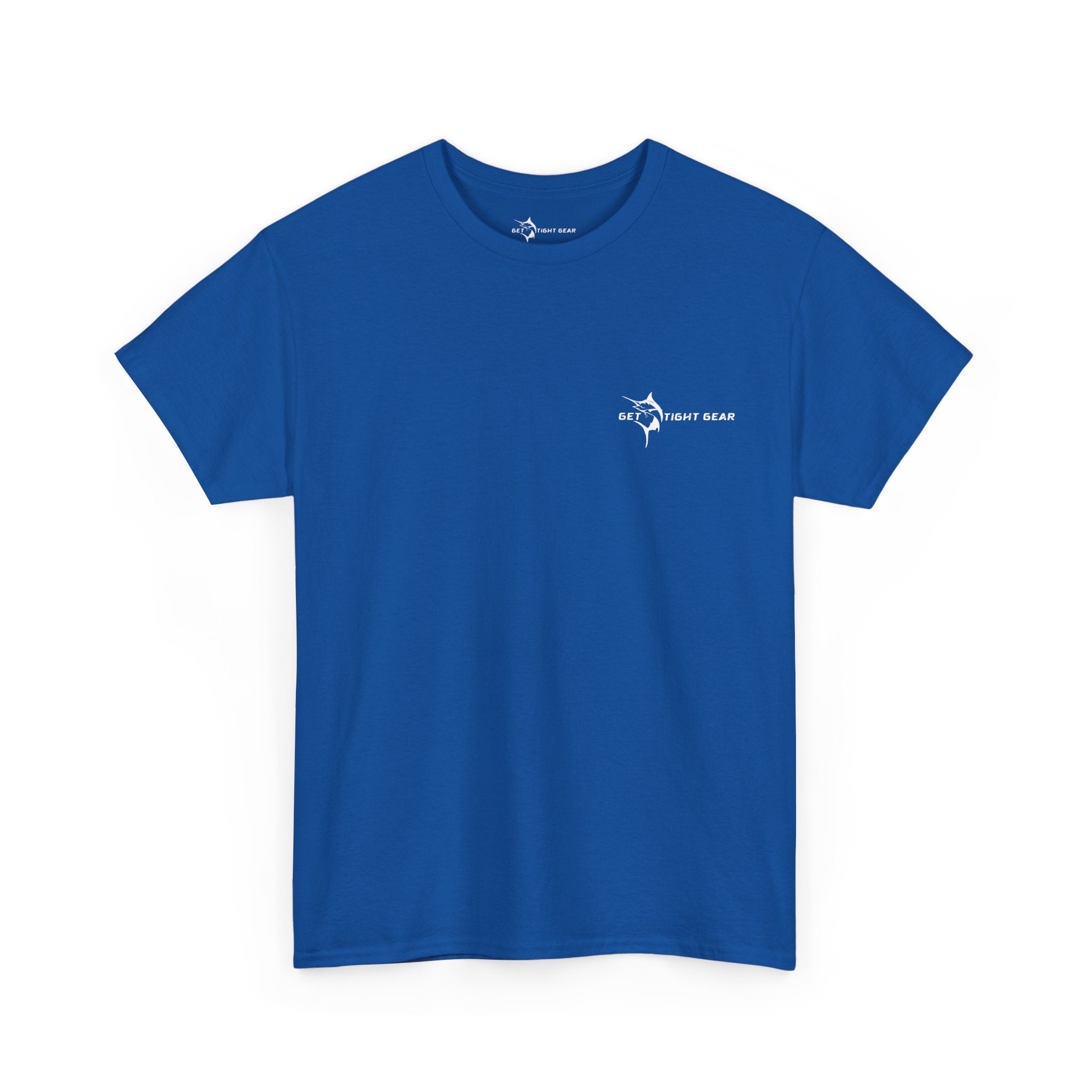 Get Tight Gear Fishing Themed Tee for Outdoors Enthusiasts, Perfect for Summer Adventures, Gift for Fishermen, Casual Wear, Eco - friendly Cotton T-shirt - Get Tight Gear