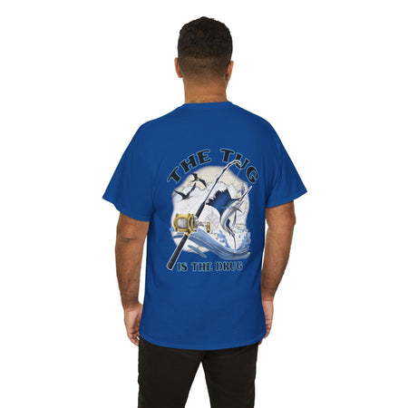 Get Tight Gear Fishing Themed Tee for Outdoors Enthusiasts, Perfect for Summer Adventures, Gift for Fishermen, Casual Wear, Eco - friendly Cotton T-shirt - Get Tight Gear
