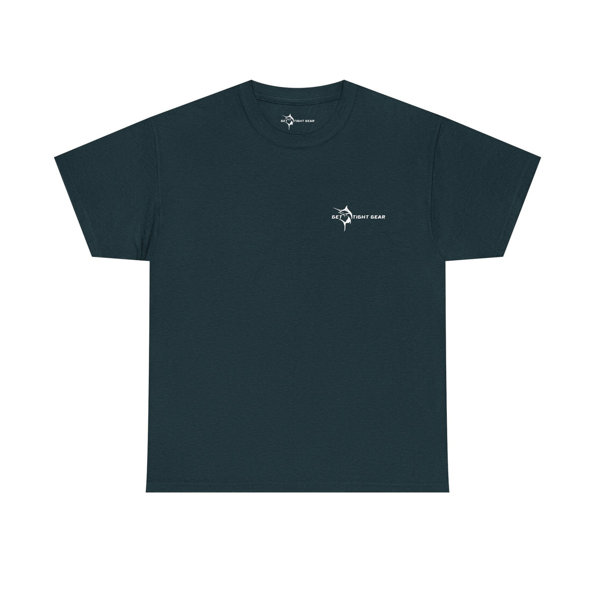 Get Tight Gear Fishing Themed Tee for Outdoors Enthusiasts, Perfect for Summer Adventures, Gift for Fishermen, Casual Wear, Eco - friendly Cotton T-shirt - Get Tight Gear