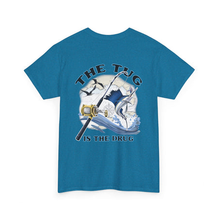 Get Tight Gear Fishing Themed Tee for Outdoors Enthusiasts, Perfect for Summer Adventures, Gift for Fishermen, Casual Wear, Eco - friendly Cotton T-shirt - Get Tight Gear