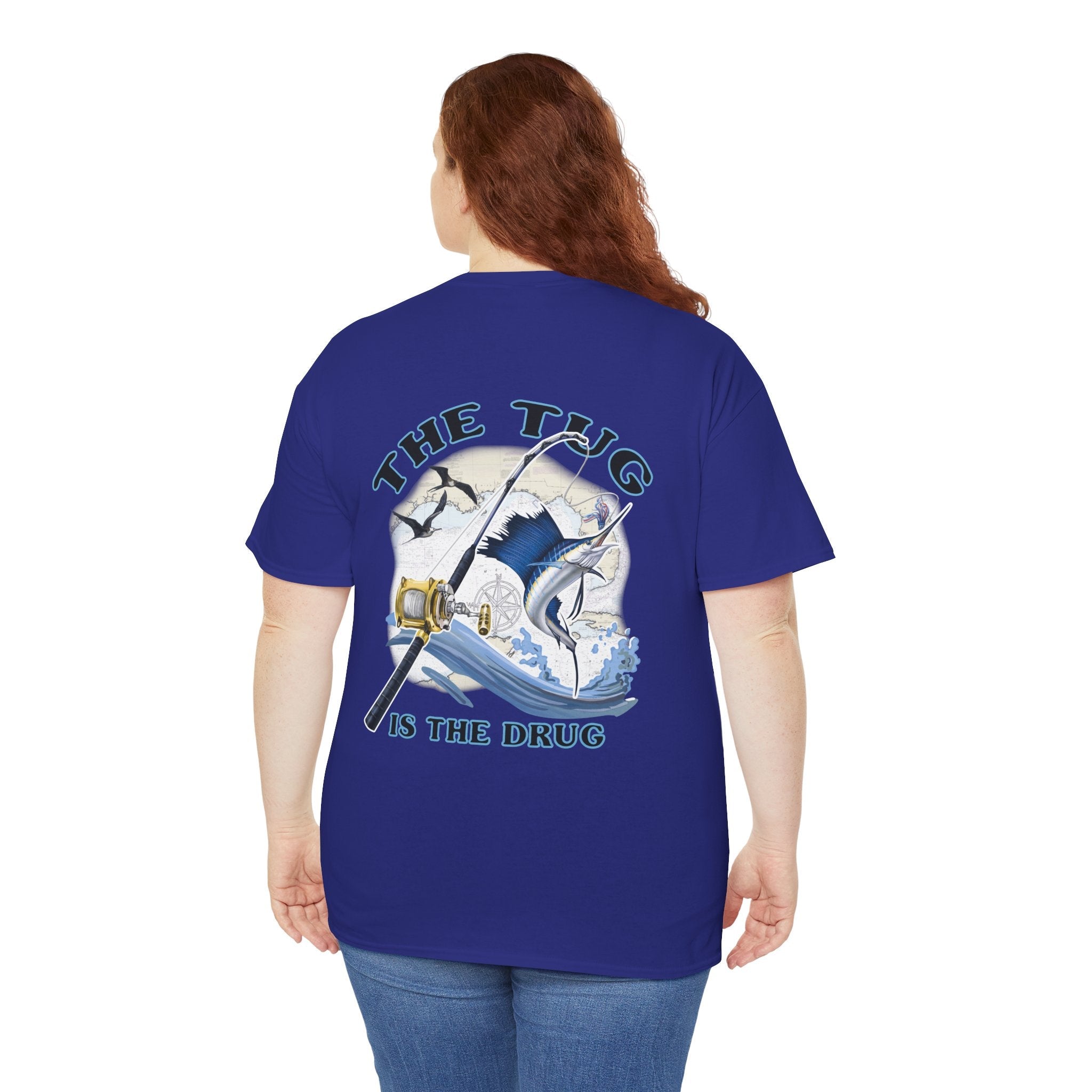 Get Tight Gear Fishing Themed Tee for Outdoors Enthusiasts, Perfect for Summer Adventures, Gift for Fishermen, Casual Wear, Eco - friendly Cotton T-shirt - Get Tight Gear