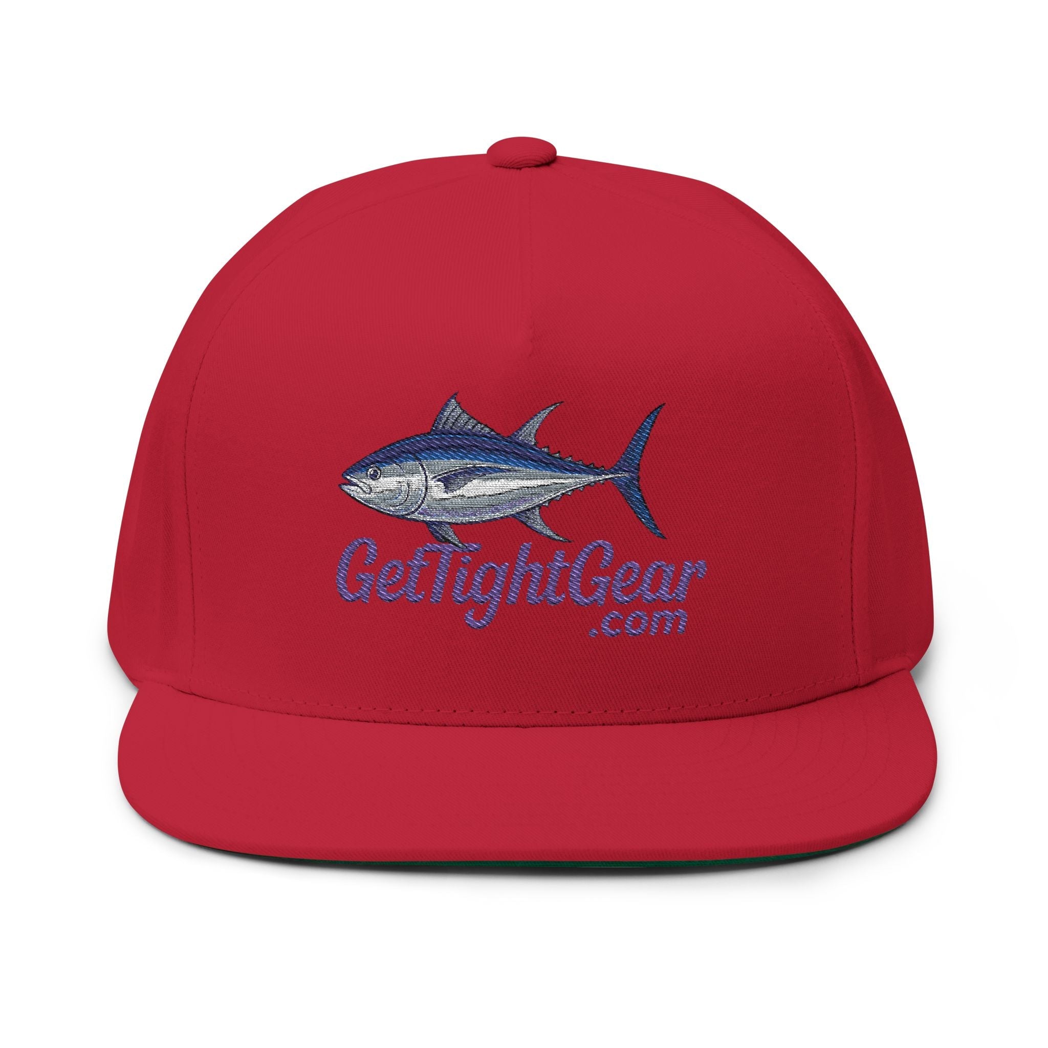 Get Tight Gear Flat Bill Cap - Stylish Embroidered Hat for Trendsetters - Get Tight Gear