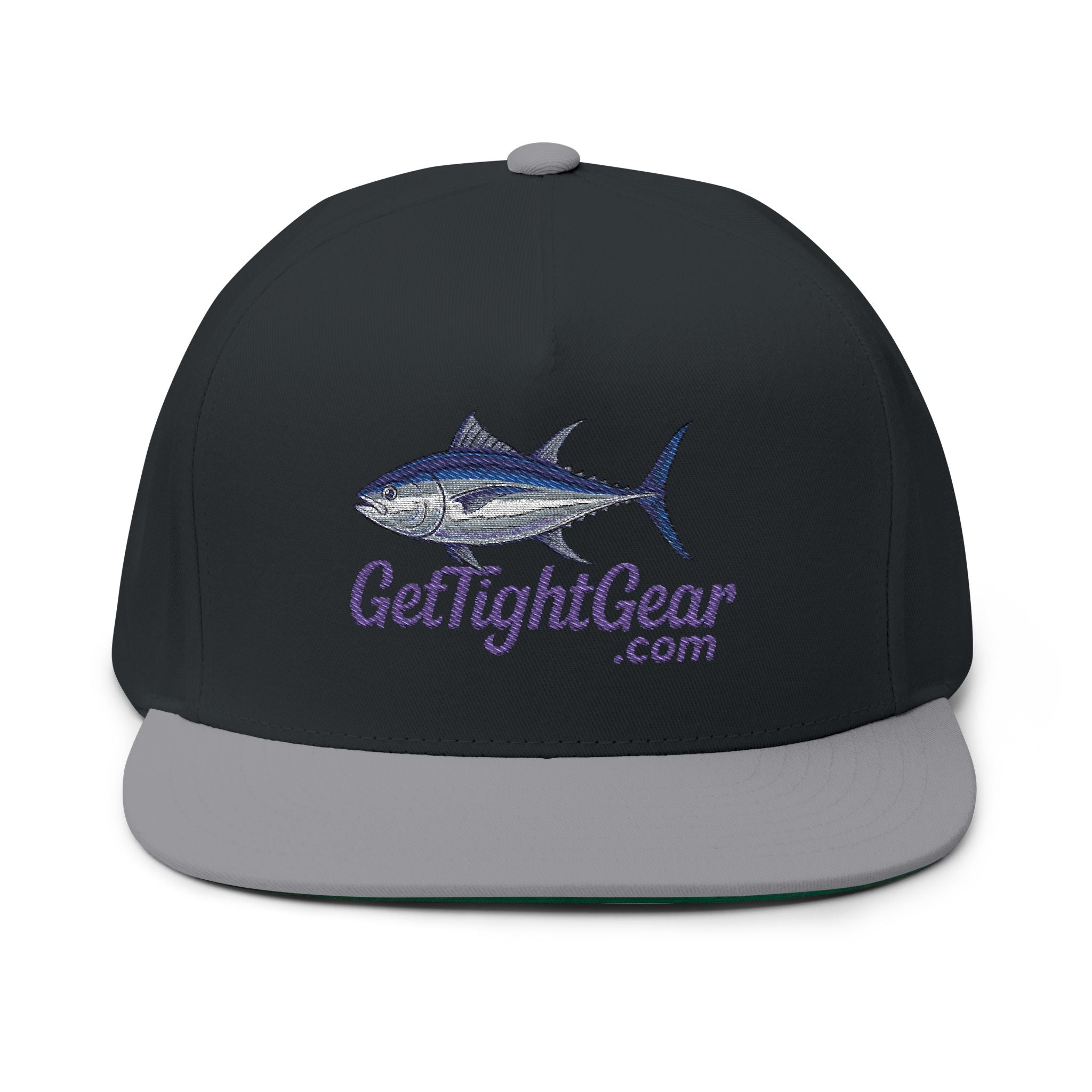 Get Tight Gear Flat Bill Cap - Stylish Embroidered Hat for Trendsetters - Get Tight Gear