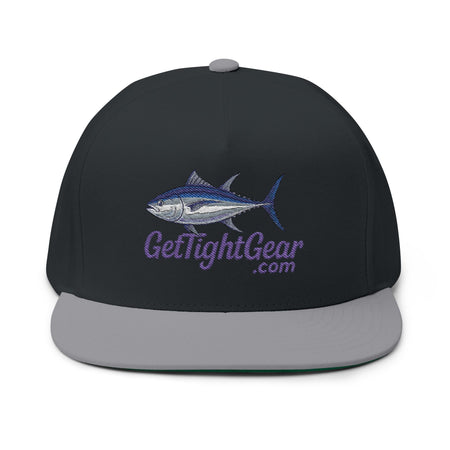 Get Tight Gear Flat Bill Cap - Stylish Embroidered Hat for Trendsetters - Get Tight Gear