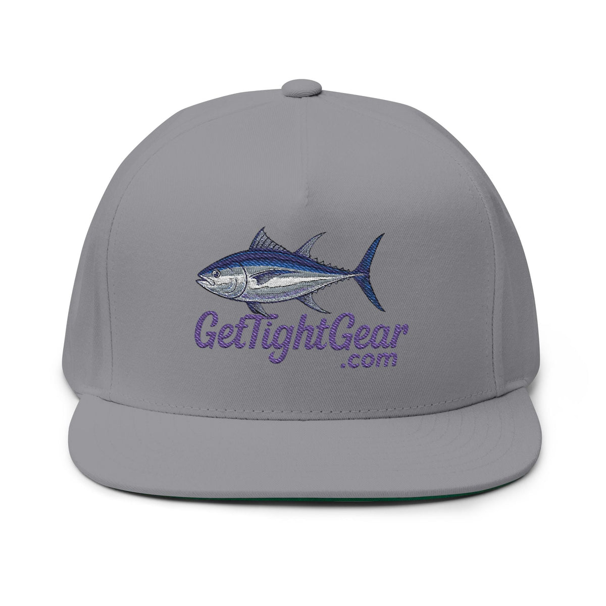 Get Tight Gear Flat Bill Cap - Stylish Embroidered Hat for Trendsetters - Get Tight Gear