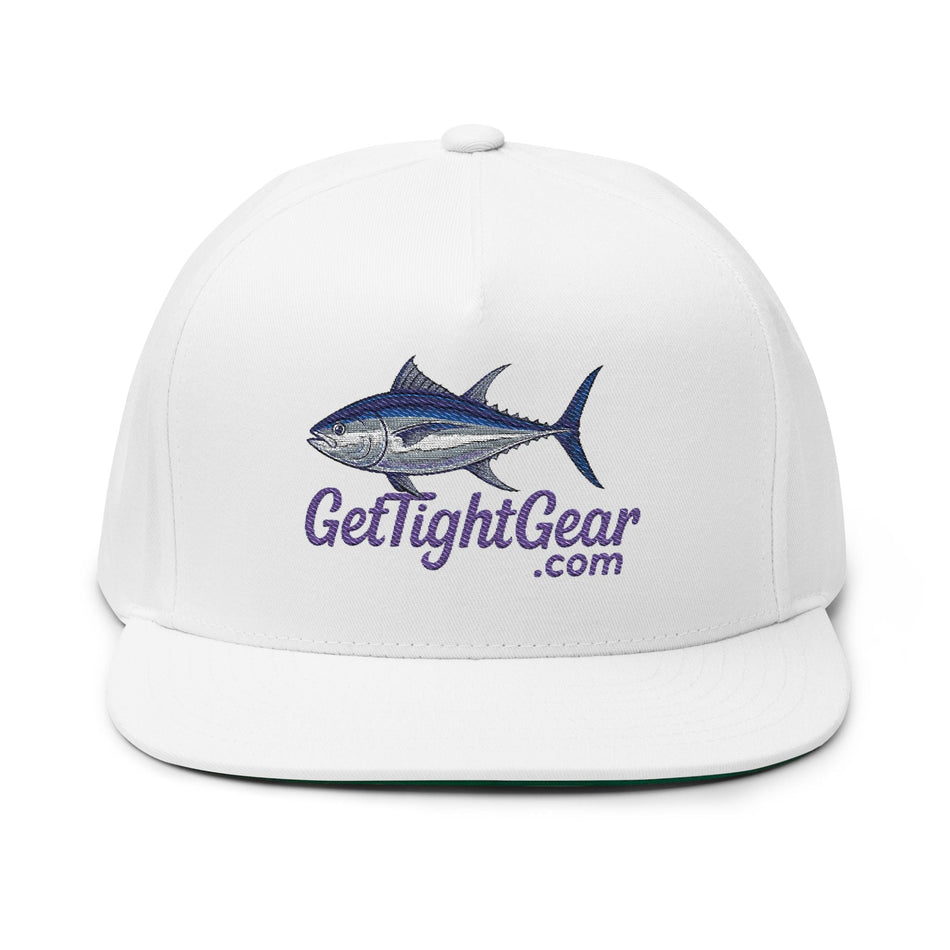 Get Tight Gear Flat Bill Cap - Stylish Embroidered Hat for Trendsetters - Get Tight Gear