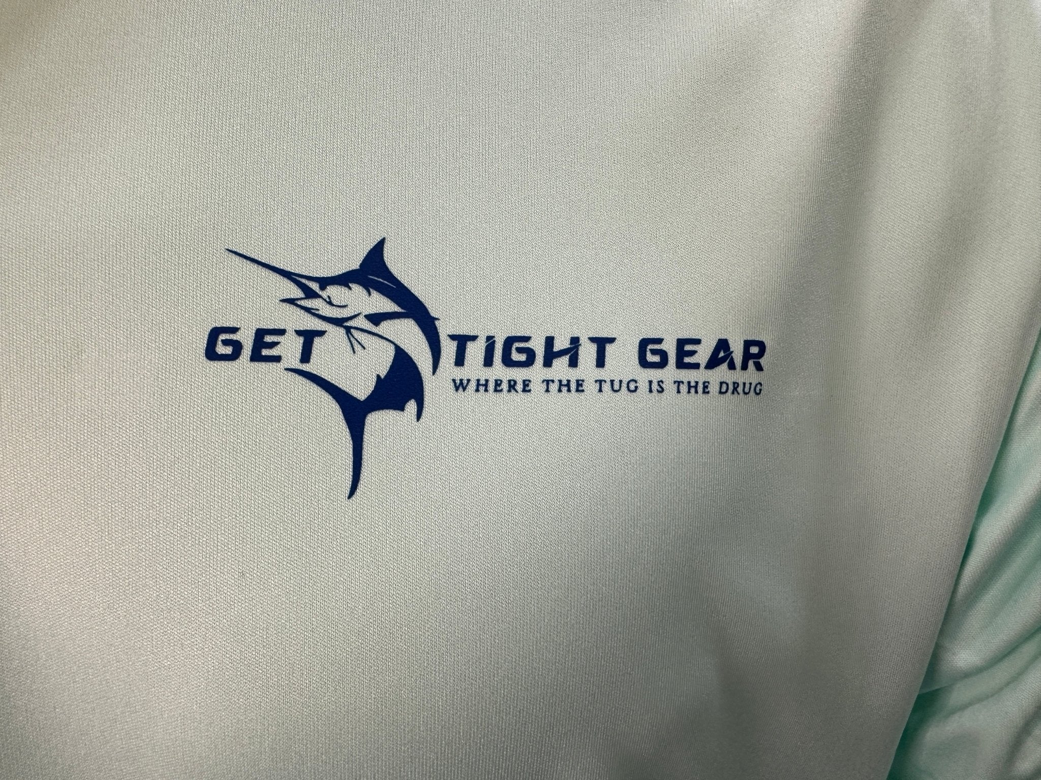 Get Tight Gear™ Florida Spiny Lobster Long Sleeve Performance Shirt – Seafoam (Unisex S–4XL) - Get Tight Gear