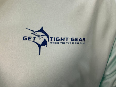 Get Tight Gear™ Florida Spiny Lobster Long Sleeve Performance Shirt – Seafoam (Unisex S–4XL) - Get Tight Gear