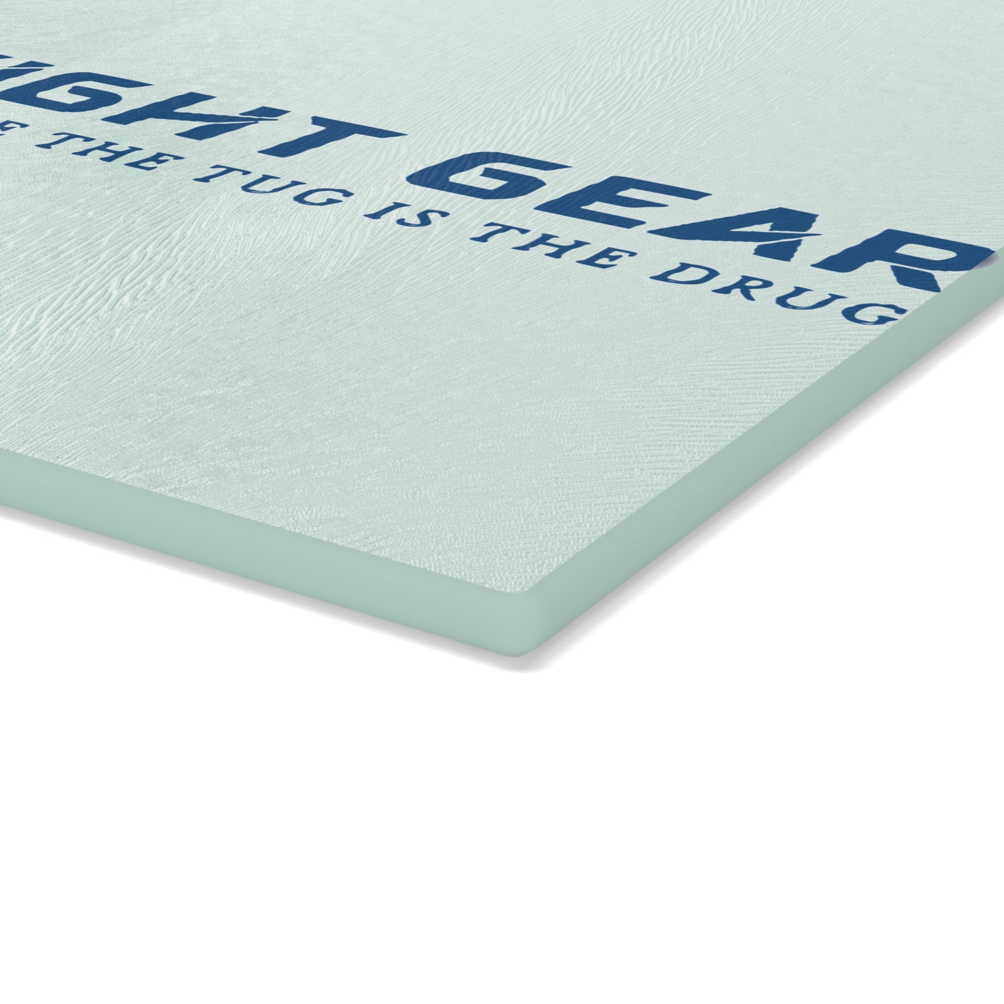 Get Tight Gear Glass Cutting Board - Get Tight Gear, Kitchen Décor, Gift for Fisherman, Cooking Slice Board, Nautical Home Decor - Get Tight Gear