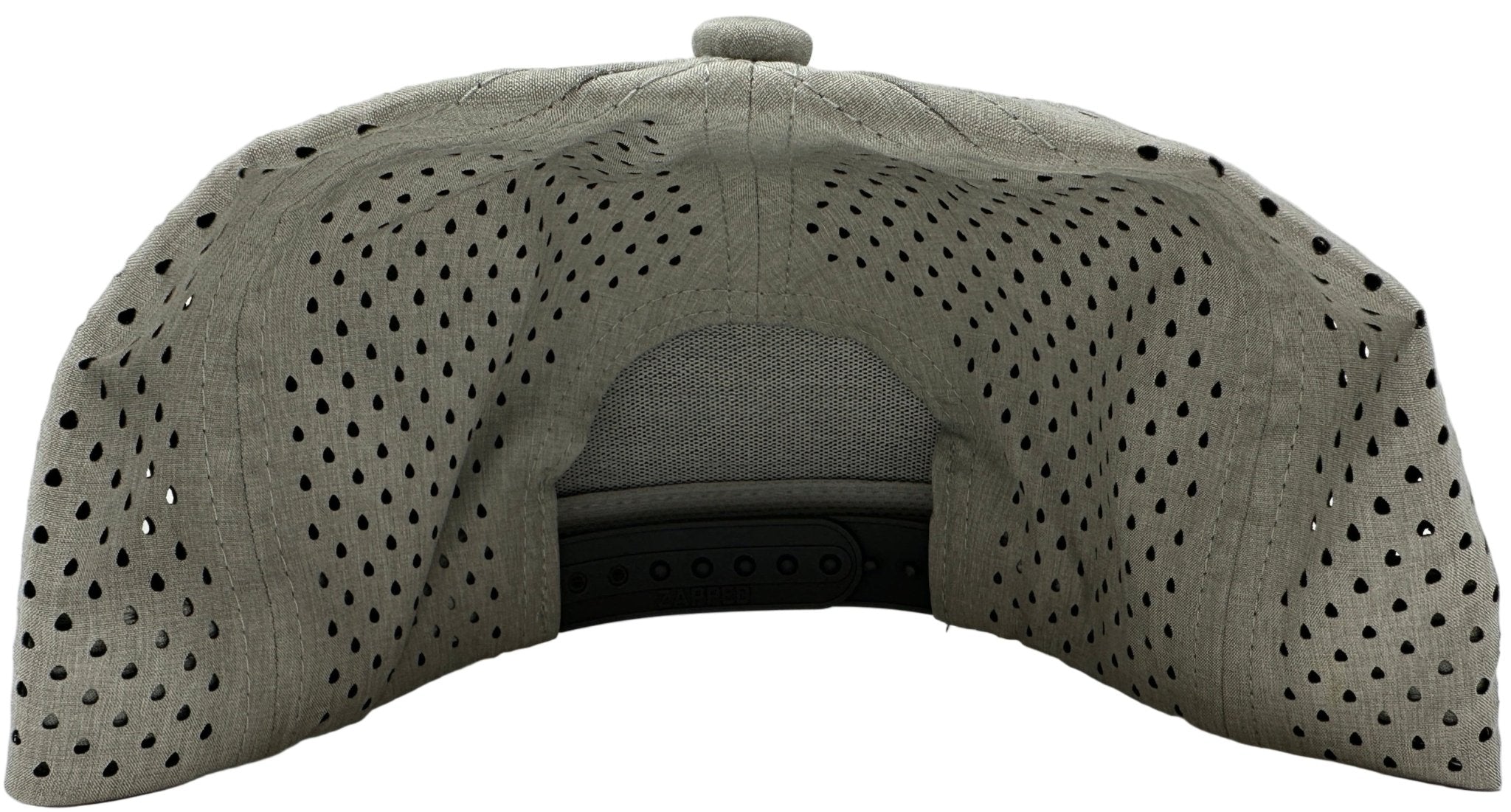 Get Tight Gear Heather Grey Rope Hat (with Fish Patch Options) - Get Tight Gear