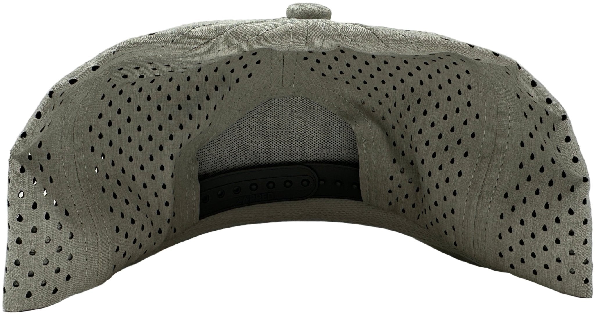 Get Tight Gear Heather Grey Rope Hat (with Fish Patch Options) - Get Tight Gear