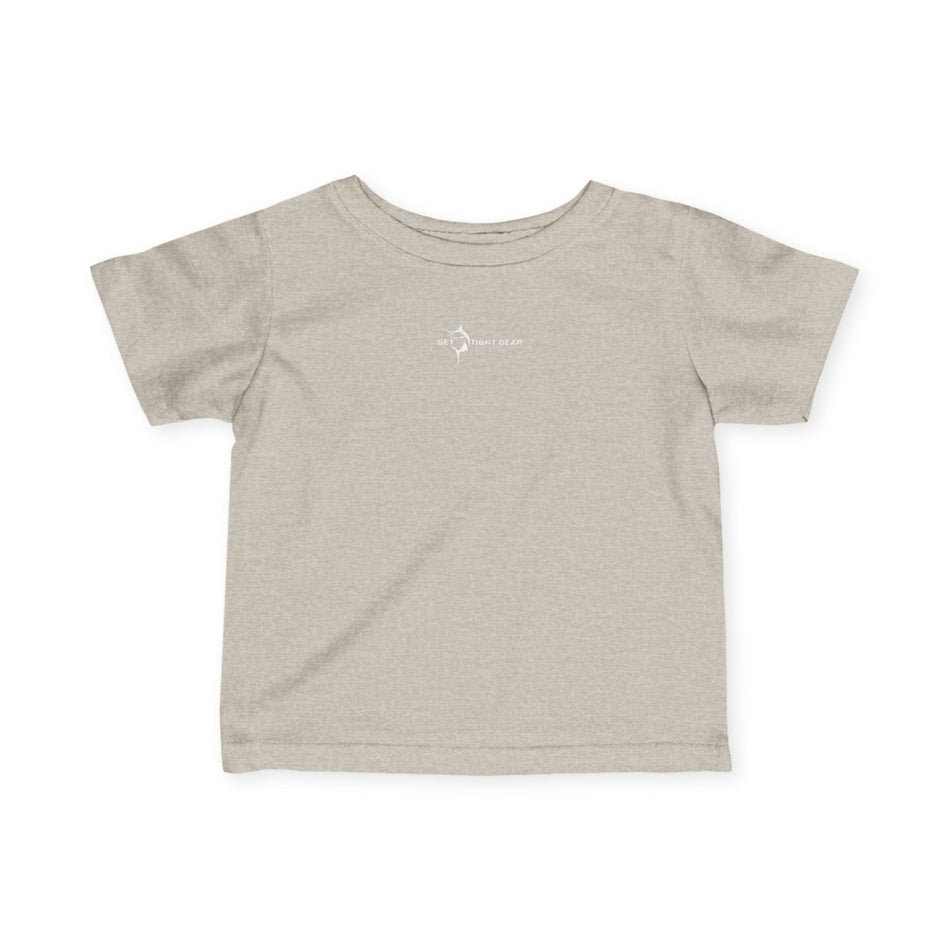 Get Tight Gear Infant Fishing Tee, Cute Baby Shirt, Whale Design Toddler Apparel, Summer Gift for Kids, Eco - Friendly Infant Clothing - Get Tight Gear