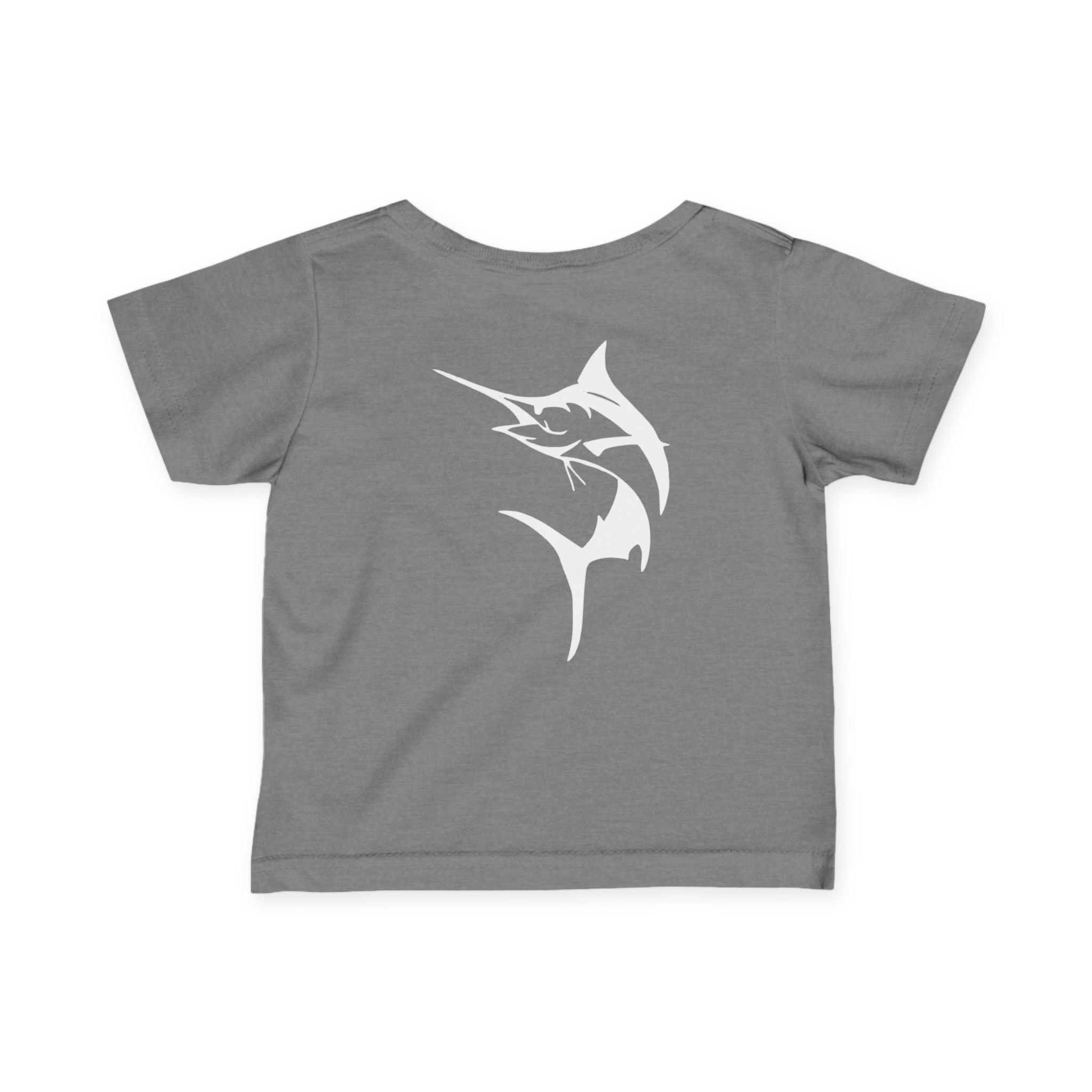 Get Tight Gear Infant Fishing Tee, Cute Baby Shirt, Whale Design Toddler Apparel, Summer Gift for Kids, Eco - Friendly Infant Clothing - Get Tight Gear