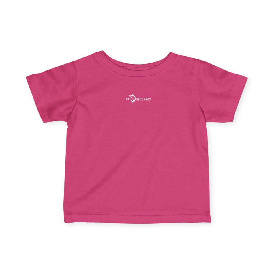 Get Tight Gear Infant Fishing Tee, Cute Baby Shirt, Whale Design Toddler Apparel, Summer Gift for Kids, Eco - Friendly Infant Clothing - Get Tight Gear