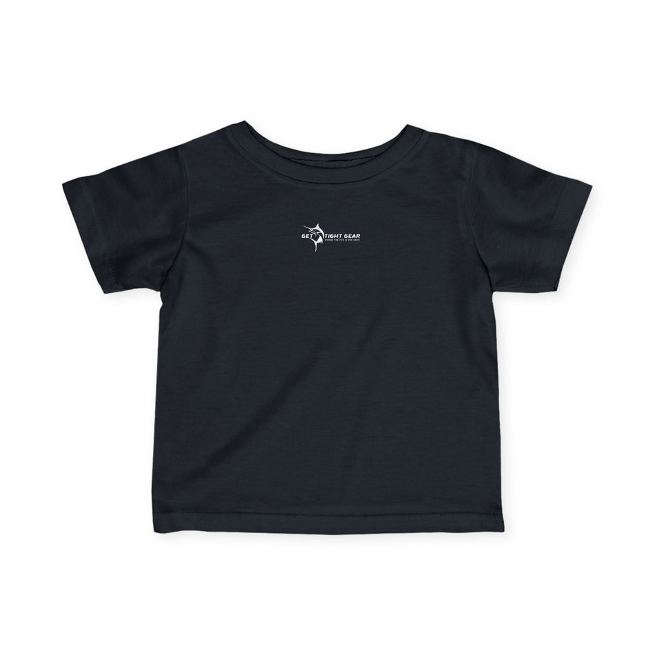 Get Tight Gear Infant Fishing Tee, Cute Baby Shirt, Whale Design Toddler Apparel, Summer Gift for Kids, Eco - Friendly Infant Clothing - Get Tight Gear