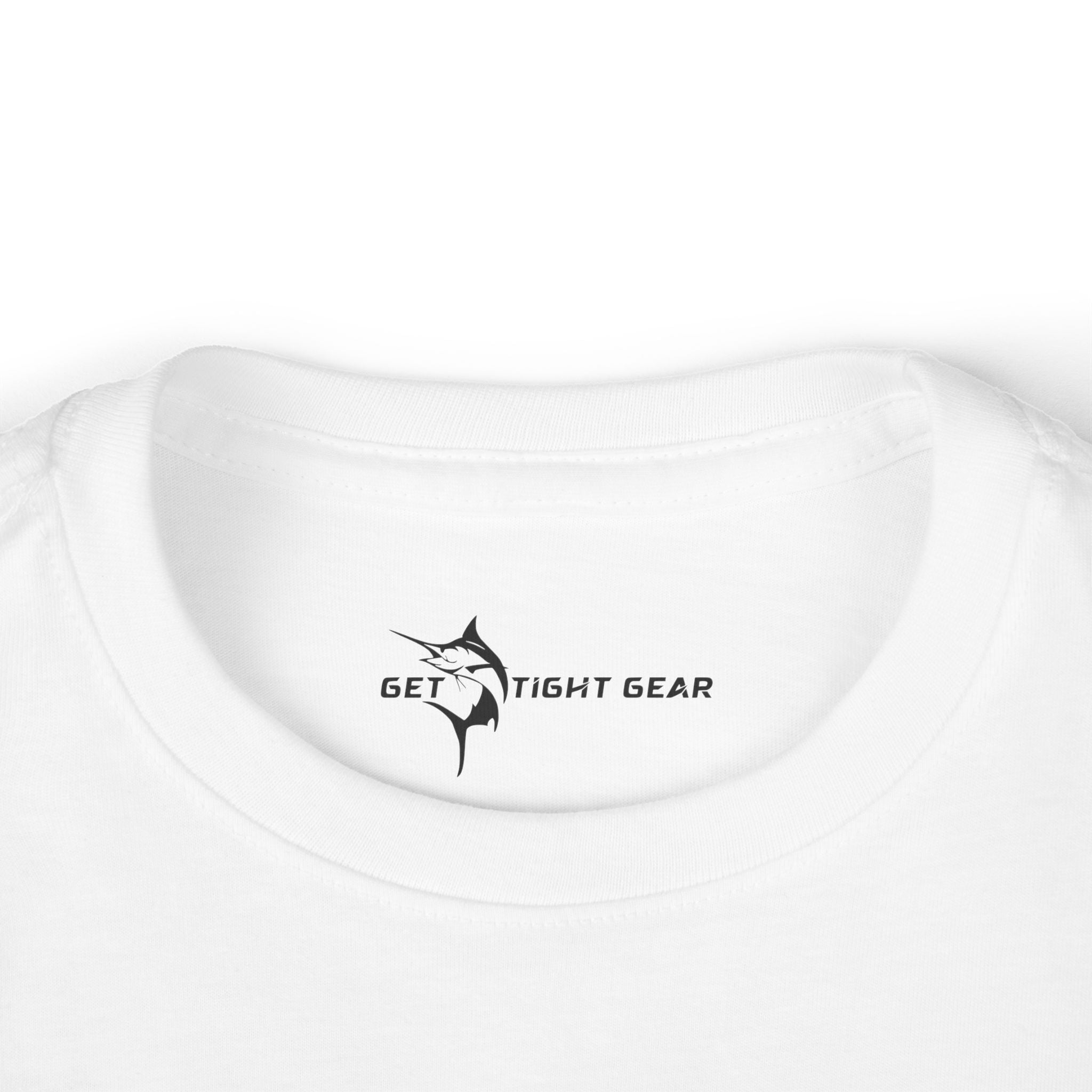 Get Tight Gear Kids' Fishing Long Sleeve Tee - 'Get Tight Gear' Aqua Enthusiast Top, Toddler Fish Shirt, Outdoor Playwear, Birthday Gift, Ocean [...] - Get Tight Gear