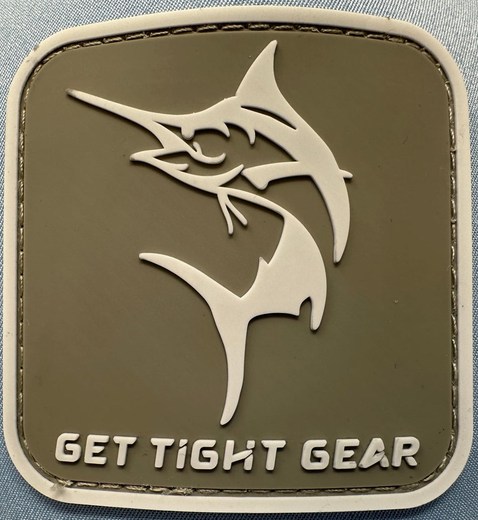 Get Tight Gear Light Blue Rope Hat – Raised Logo Patch - Get Tight Gear