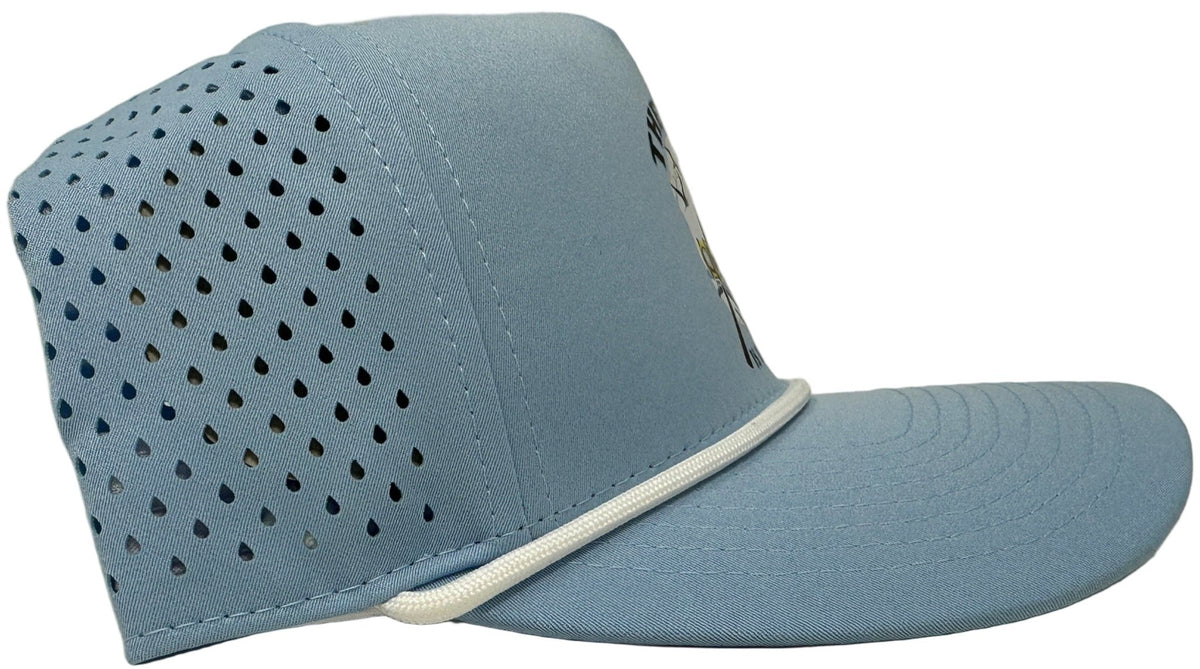 Get Tight Gear Light Blue Rope Hat – "The Tug Is The Drug" - Get Tight Gear