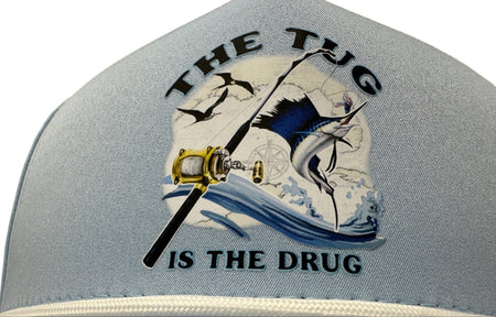 Get Tight Gear Light Blue Rope Hat – "The Tug Is The Drug" - Get Tight Gear