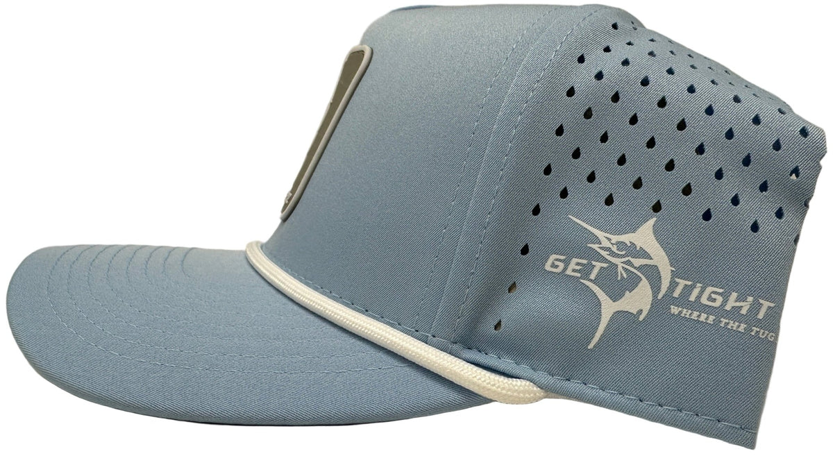 Get Tight Gear Light Blue Rope Hat – "The Tug Is The Drug" - Get Tight Gear