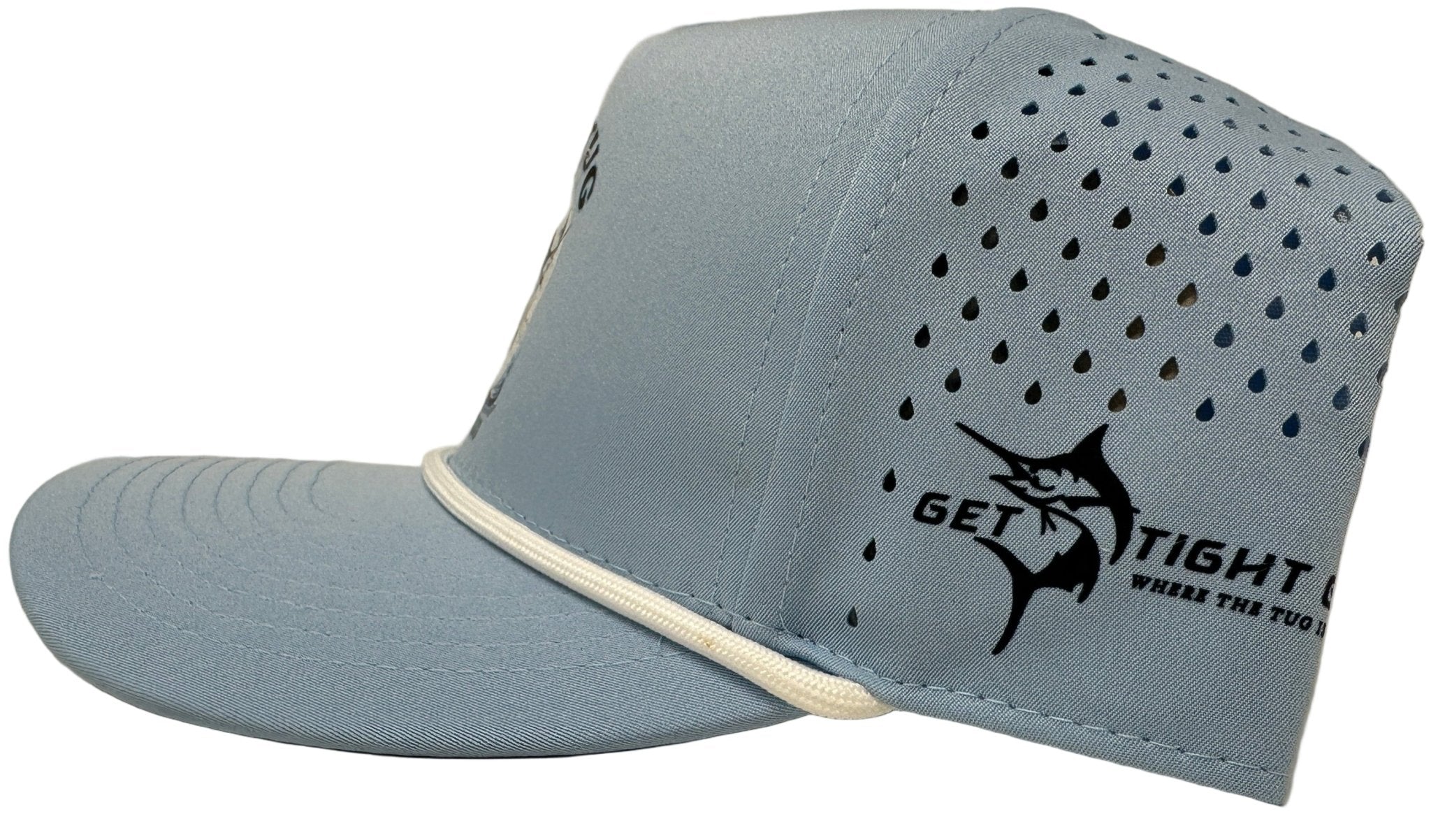 Get Tight Gear Light Blue Rope Hat – "The Tug Is The Drug" - Get Tight Gear