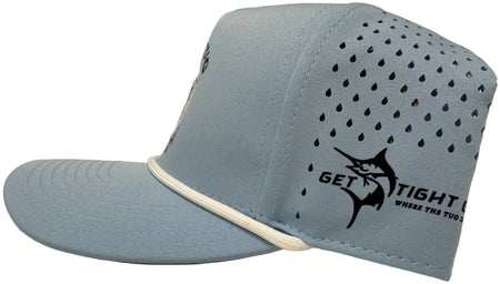 Get Tight Gear Light Blue Rope Hat – "The Tug Is The Drug" - Get Tight Gear